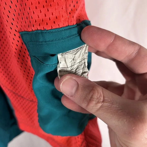 Nike Basketball Shorts Men's Small Pink Green Mesh Nike Sports Elastic Waist - Picture 7 of 12